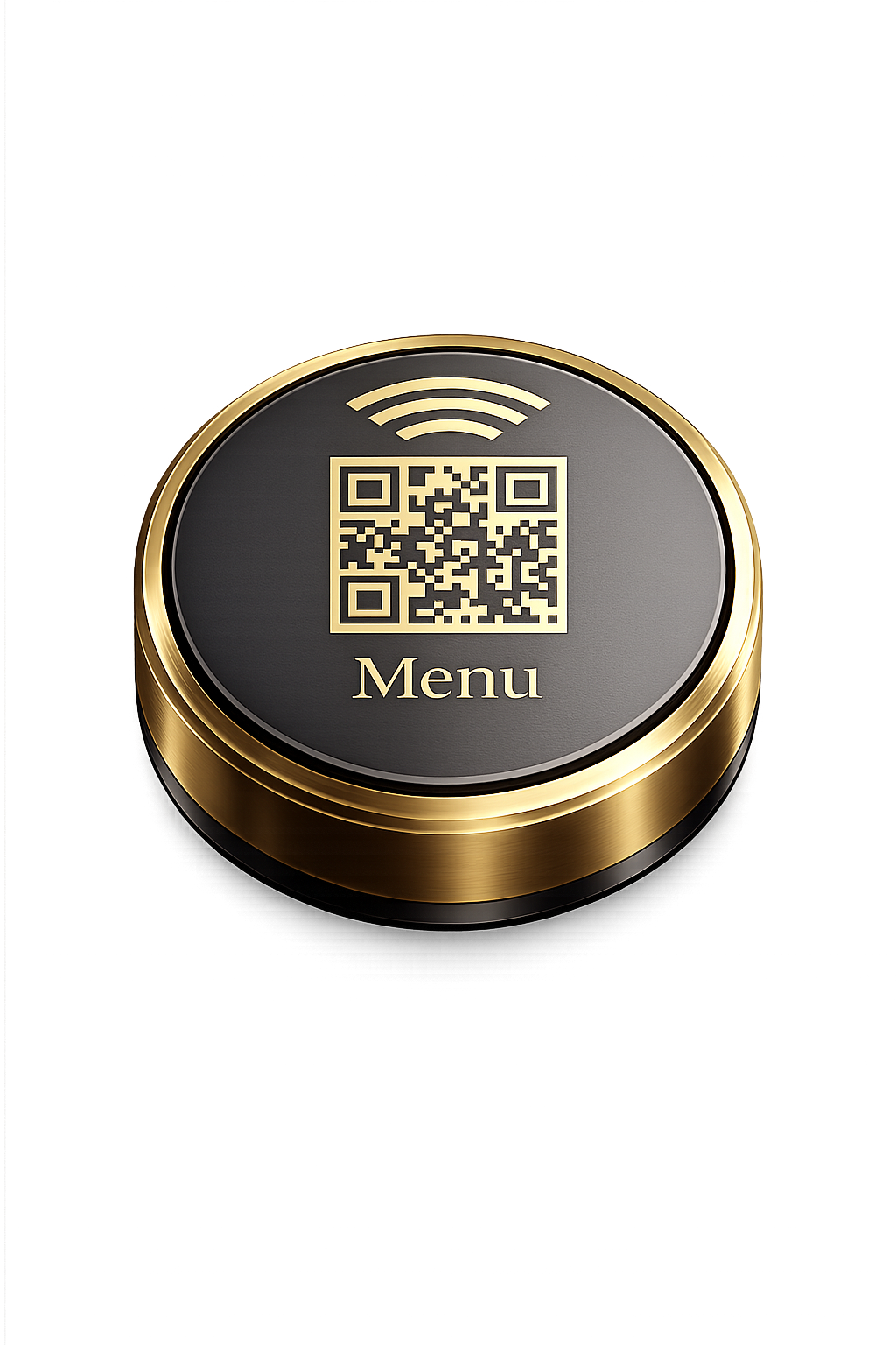 Disco QR y NFC para menú de restaurante